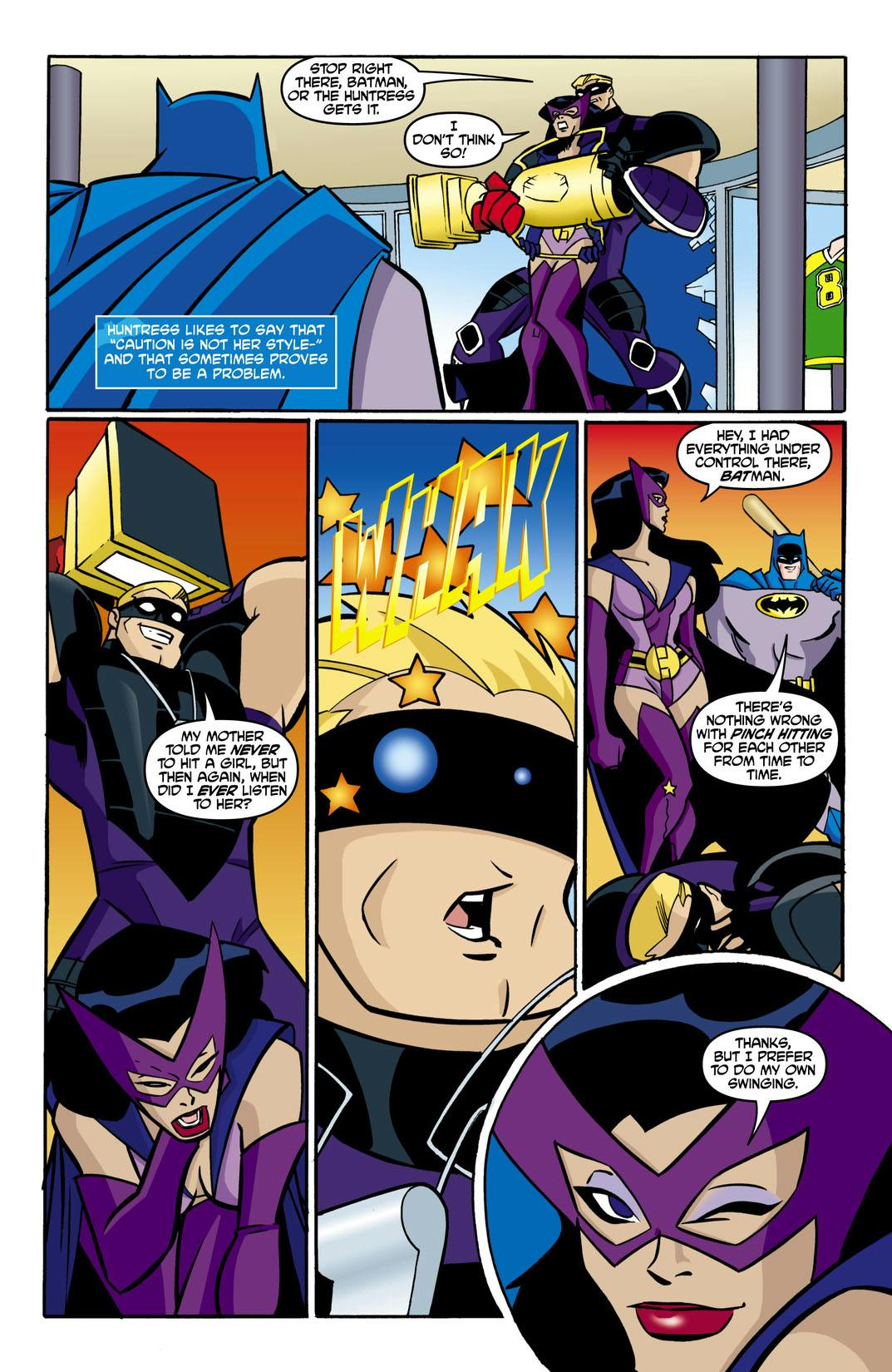 batman the brave and the bold huntress