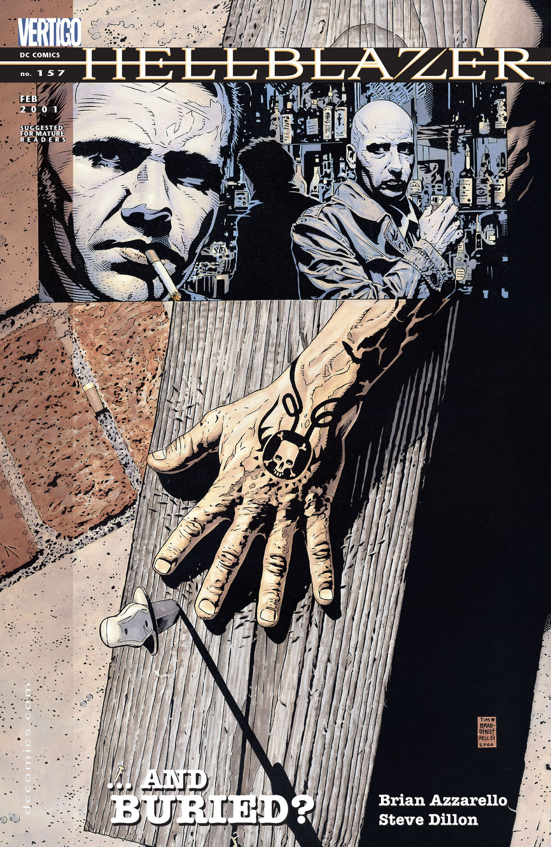 Hellblazer #157 preview images