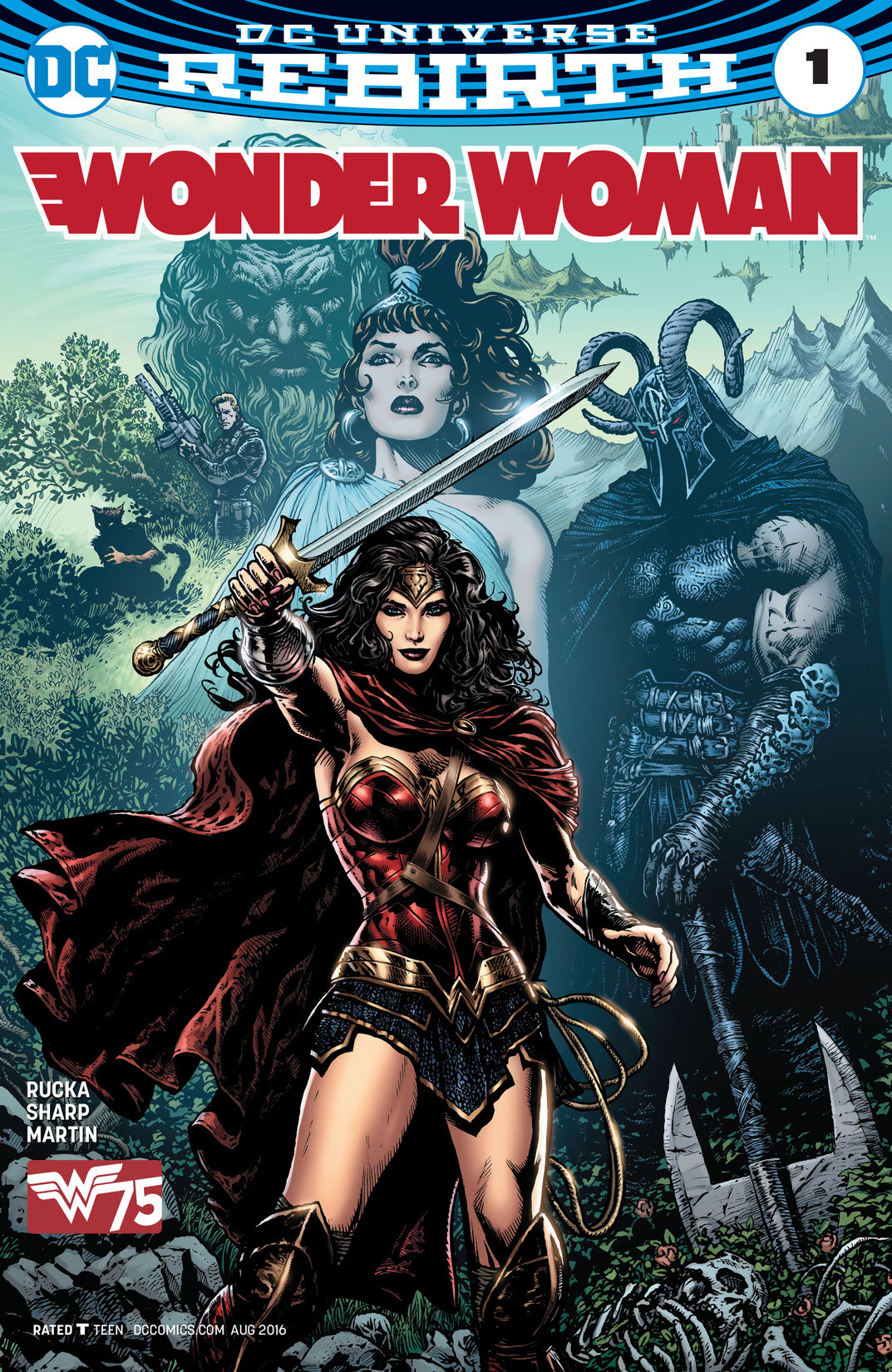 Wonder Woman (2016-) #1 preview images