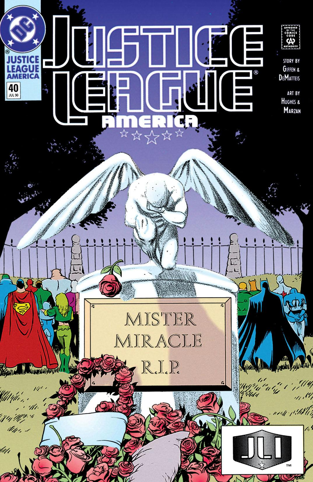 Justice League America (1987-1996) #40 preview images