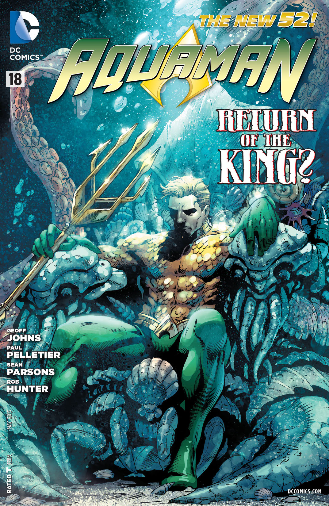Aquaman (2011-) #18 preview images