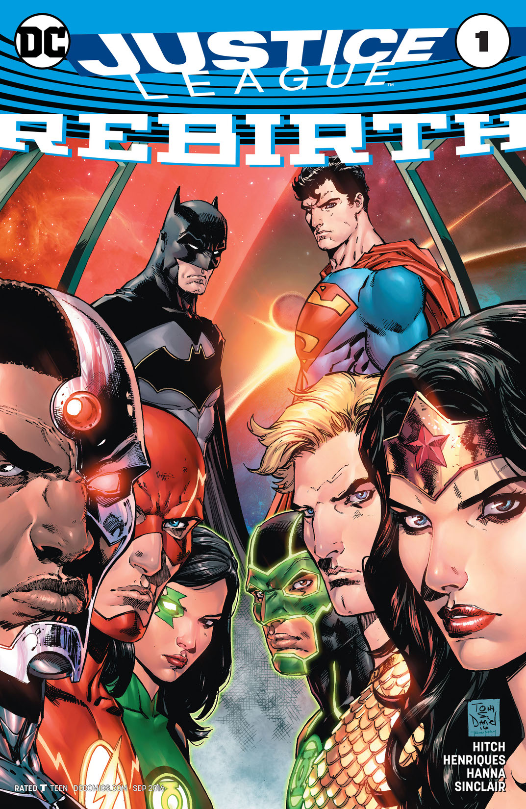 Justice League: Rebirth (2016-) #1 preview images