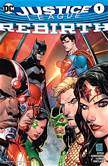 Justice League: Rebirth (2016-) #1 preview images