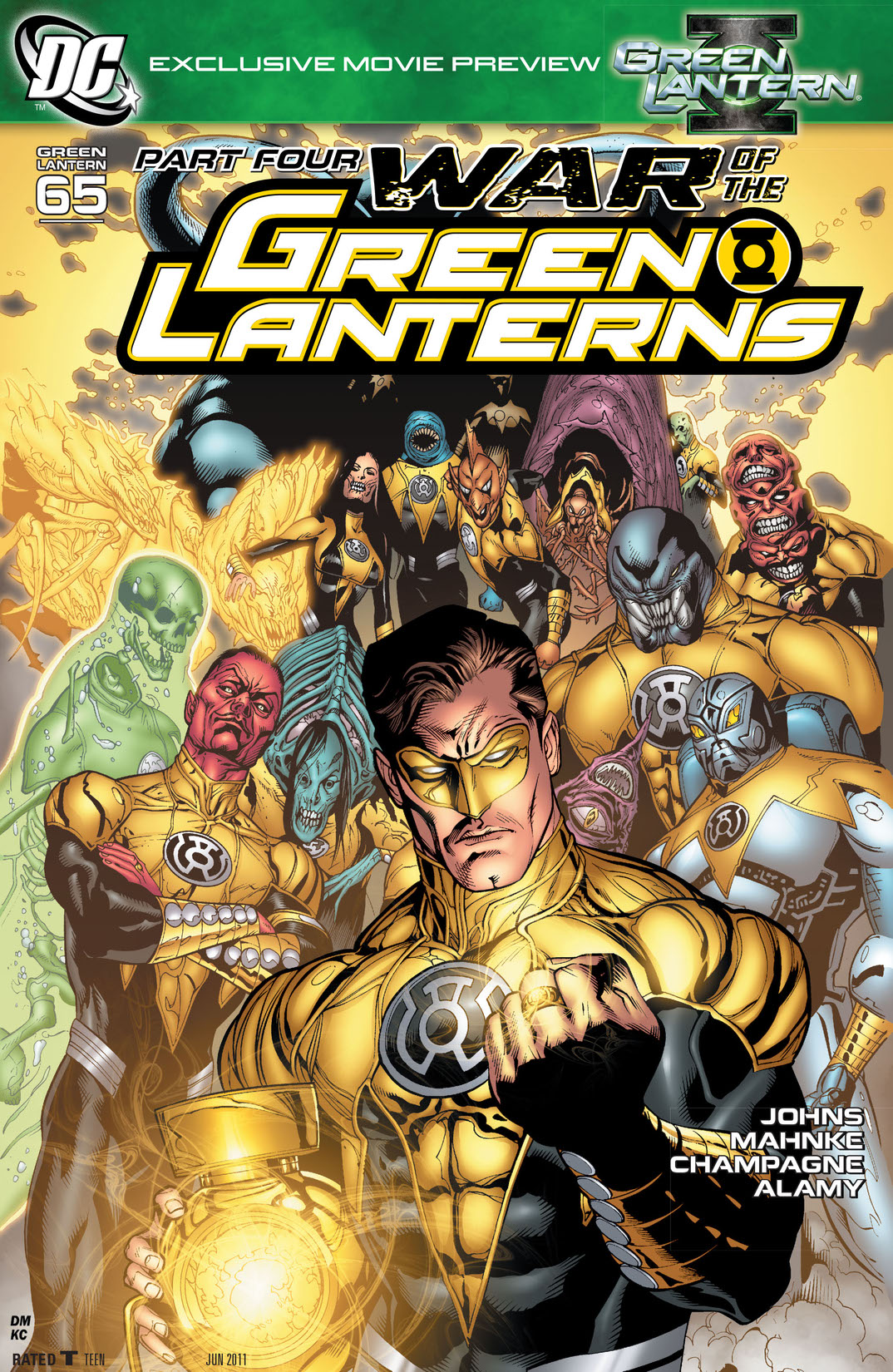 Green Lantern (2005-) #65 preview images