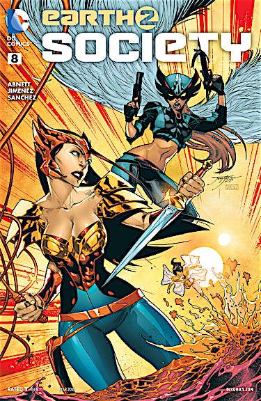 Earth 2: Society #8 preview images