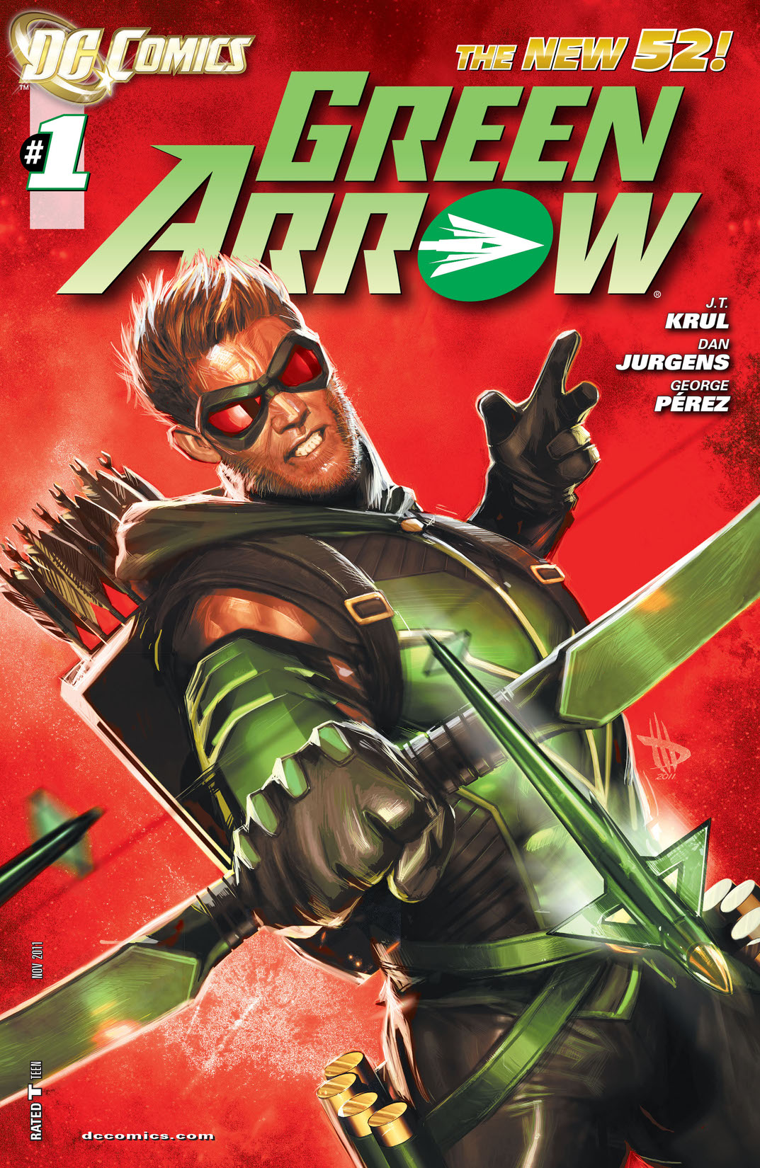 Green Arrow (2011-) #1 preview images
