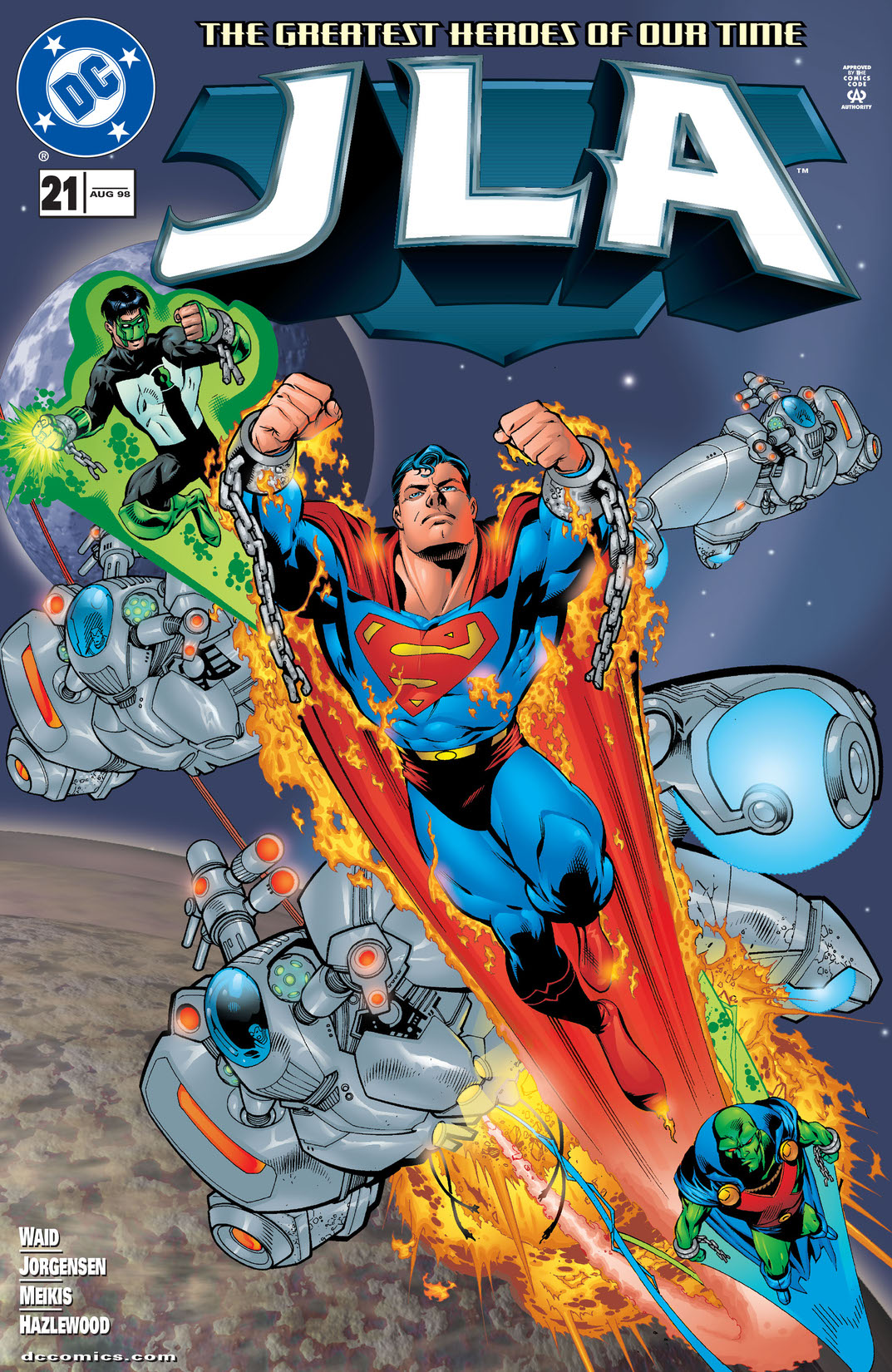 JLA #21 preview images
