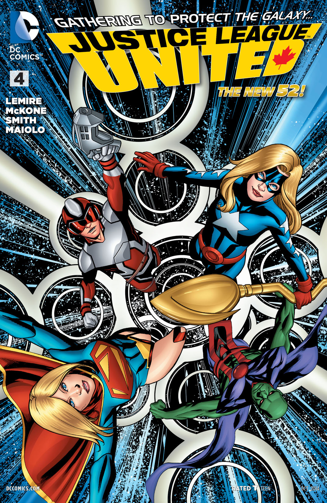 Justice League United #4 preview images
