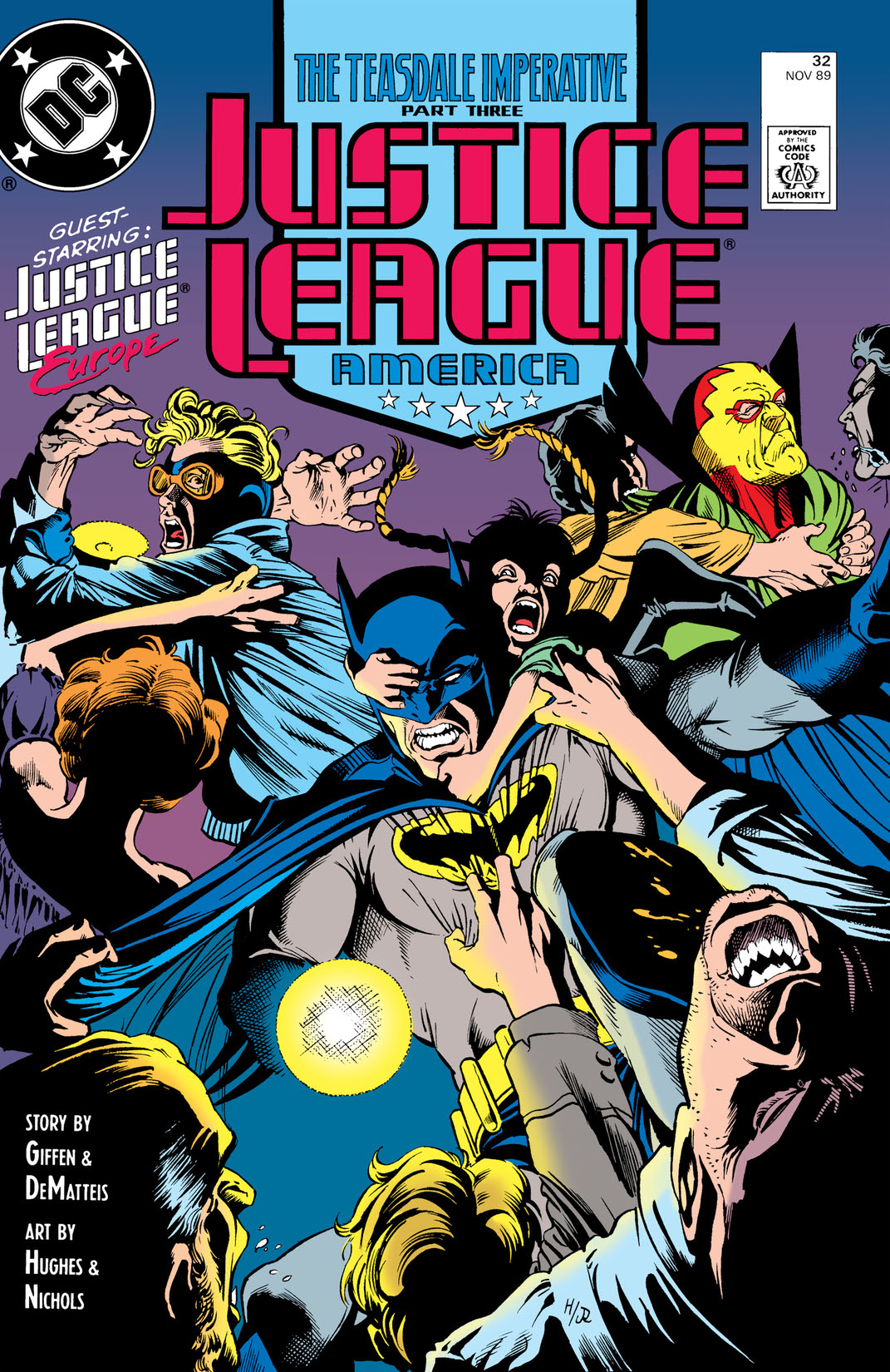 Justice League America (1987-1996) #32 preview images