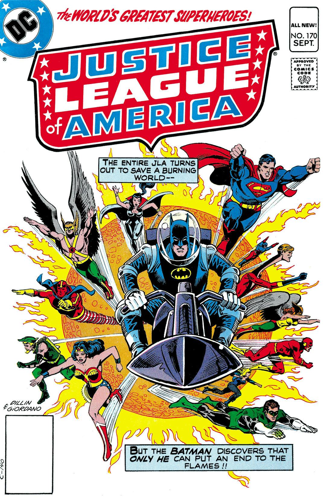 Justice League of America (1960-) #170 preview images