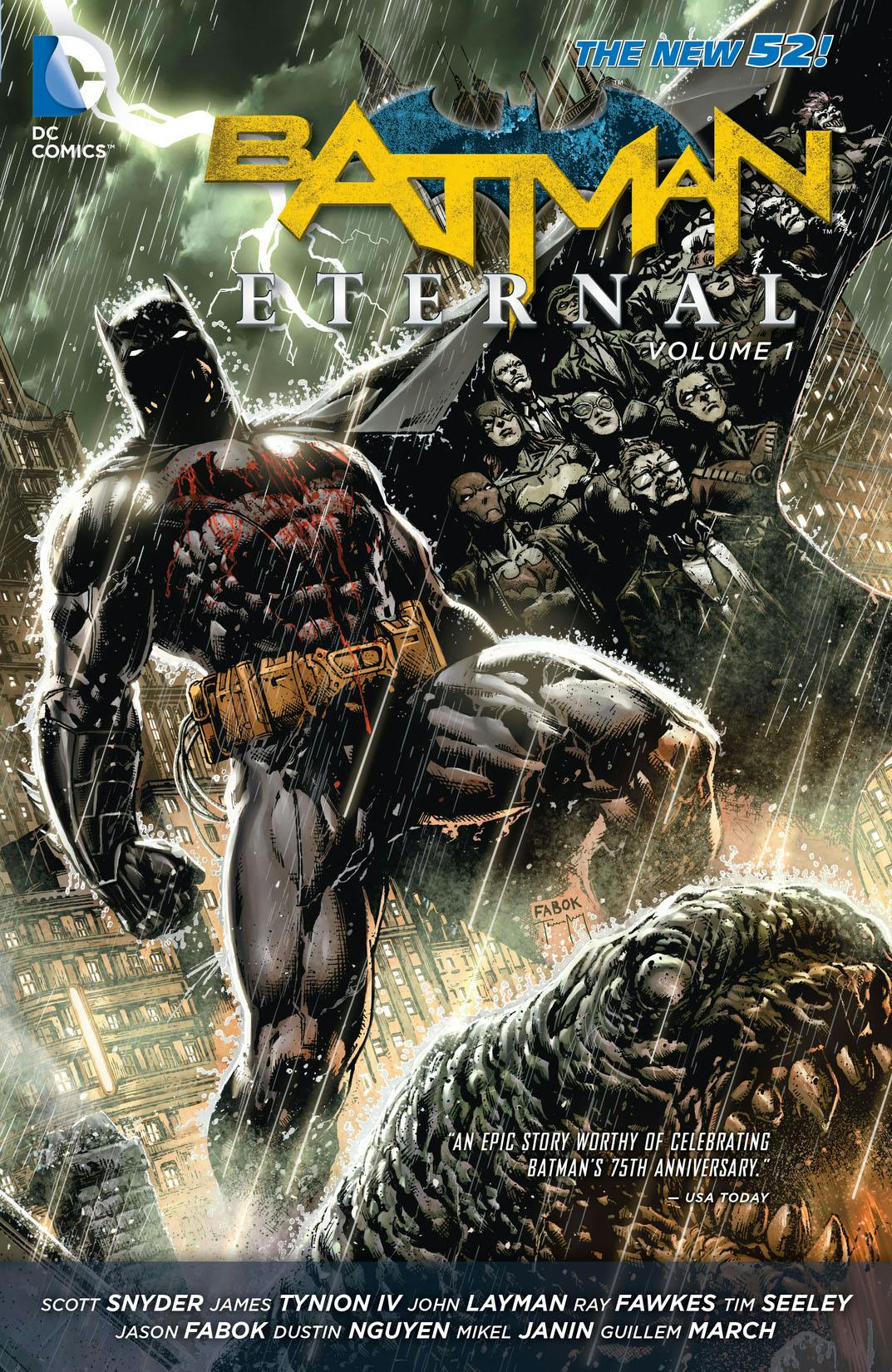 Batman Eternal Vol. 1 preview images