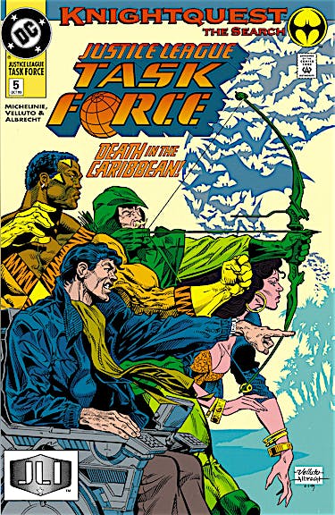 Justice League Task Force #5 preview images
