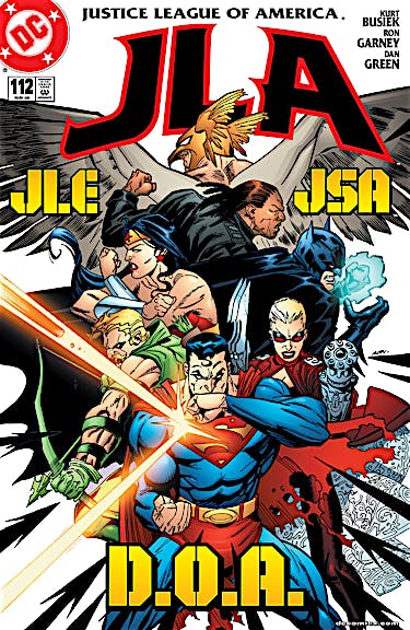 JLA #112 preview images