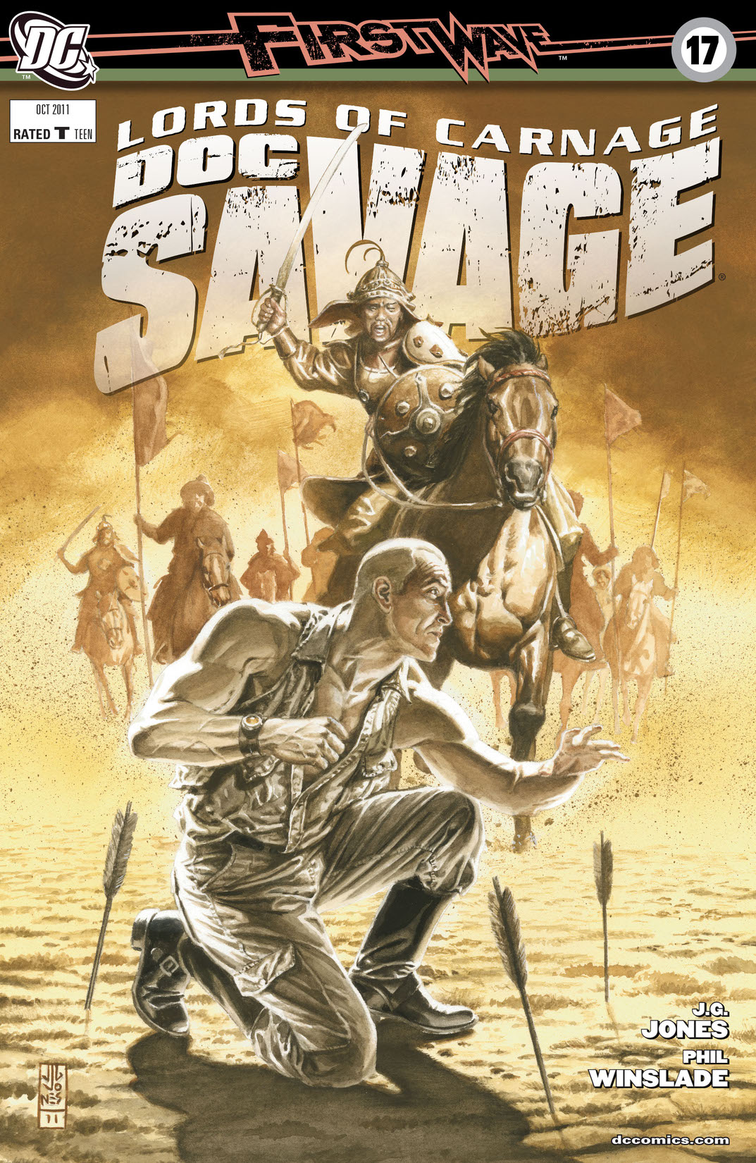Doc Savage #17 preview images