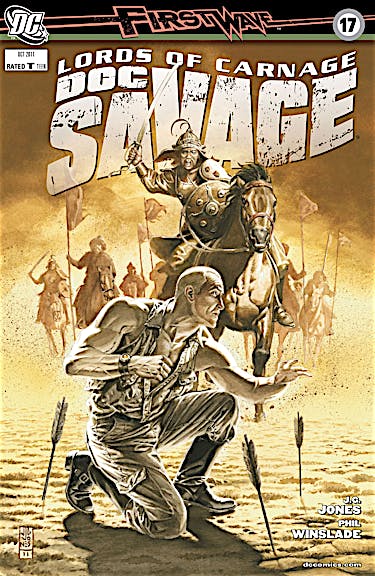 Doc Savage #17 preview images