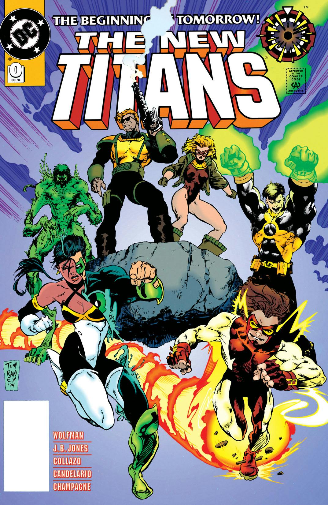 The New Titans #0 preview images