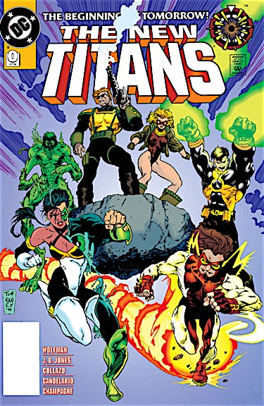 The New Titans #0 preview images