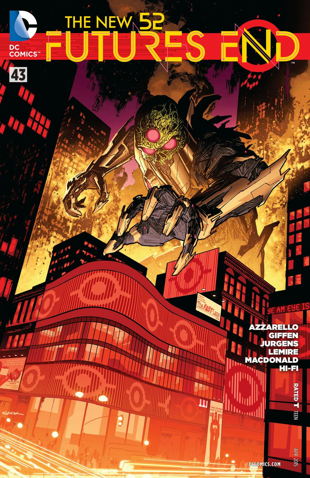 The New 52: Futures End #43 preview images