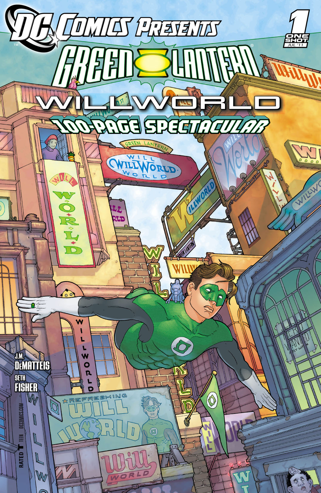 DC Comics Presents: Green Lantern, Willworld (2011-) #1 preview images