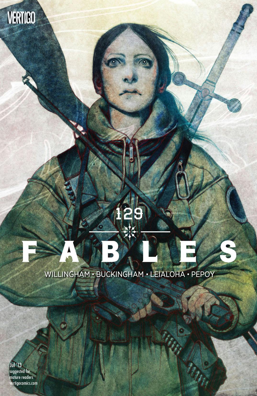 Fables #129 preview images