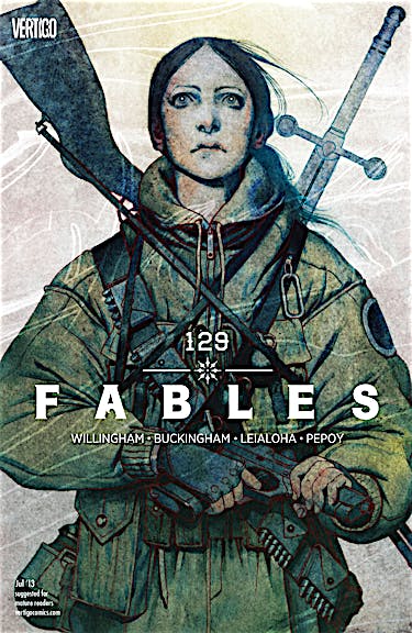 Fables #129 preview images