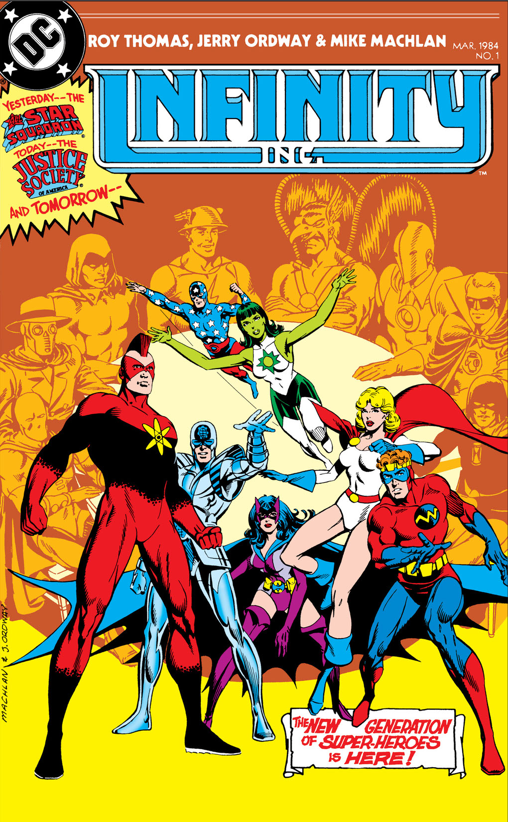 Infinity, Inc. (1984-) #1 preview images