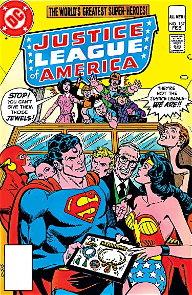 Justice League of America (1960-) #187 preview images