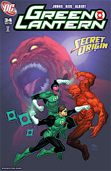 Green Lantern (2005-) #34 preview images