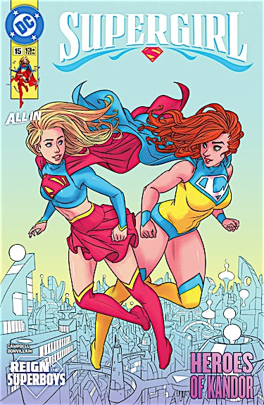 Supergirl #15 preview images