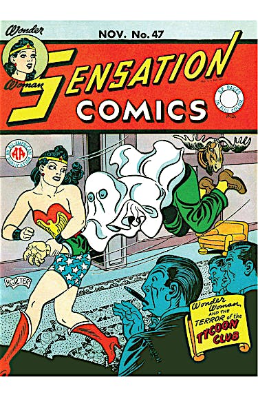 Sensation Comics #47 preview images