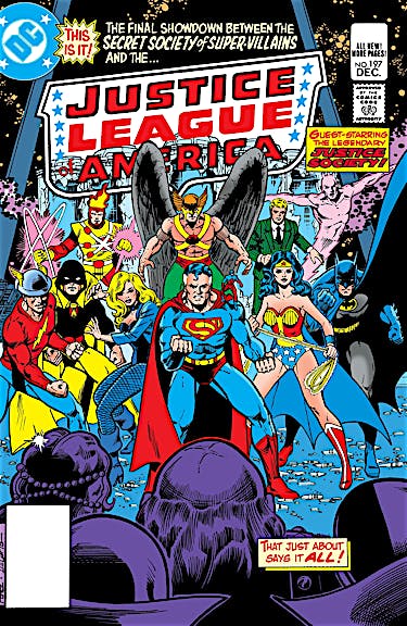 Justice League of America (1960-) #197 preview images