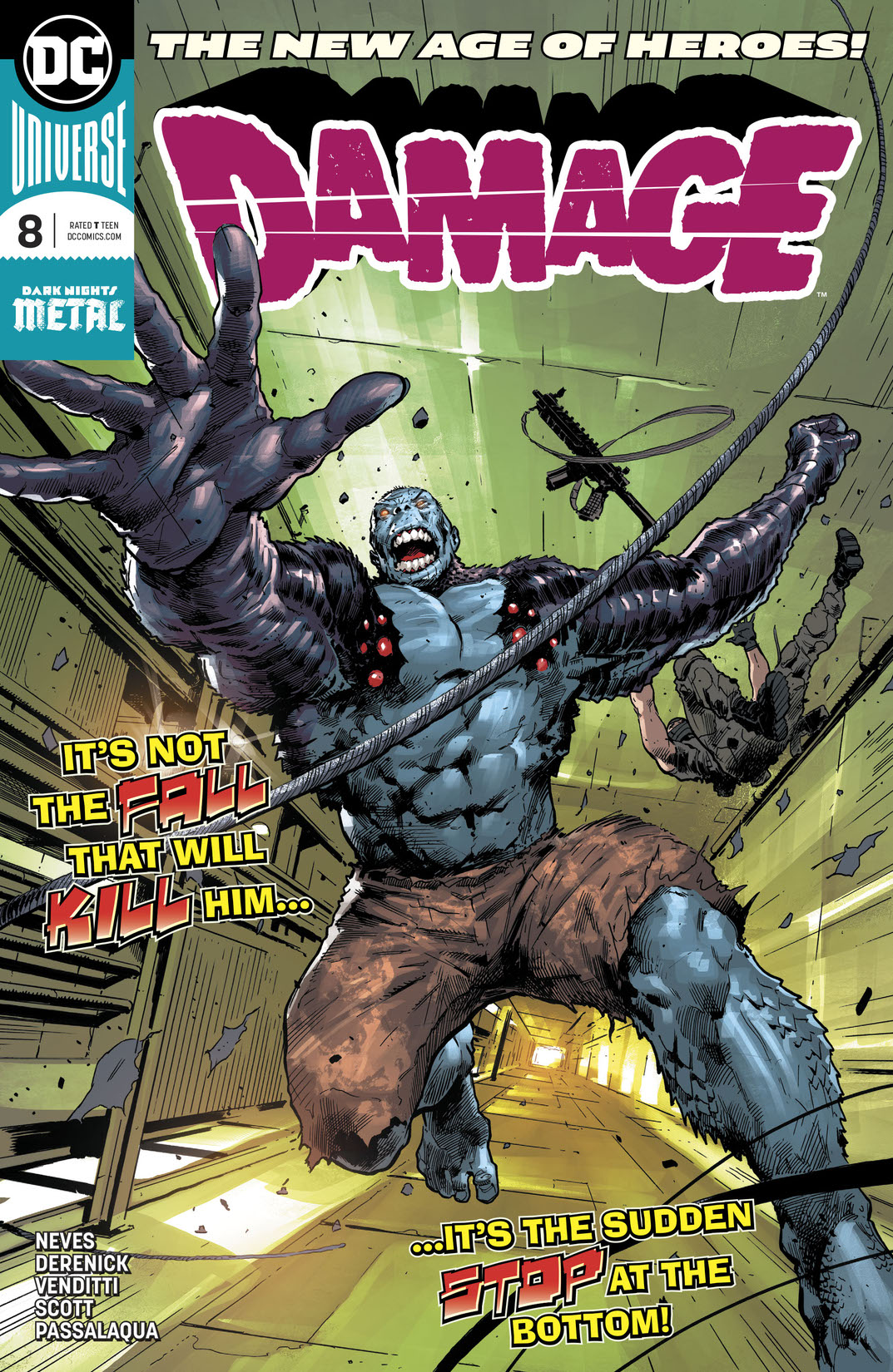 Damage (2018-) #8 preview images