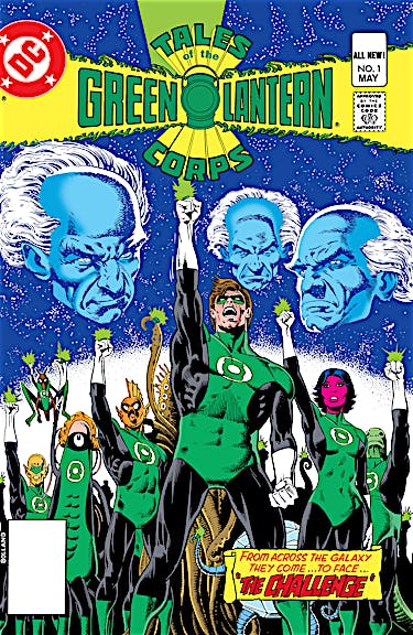 Tales of the Green Lantern Corps #1 preview images