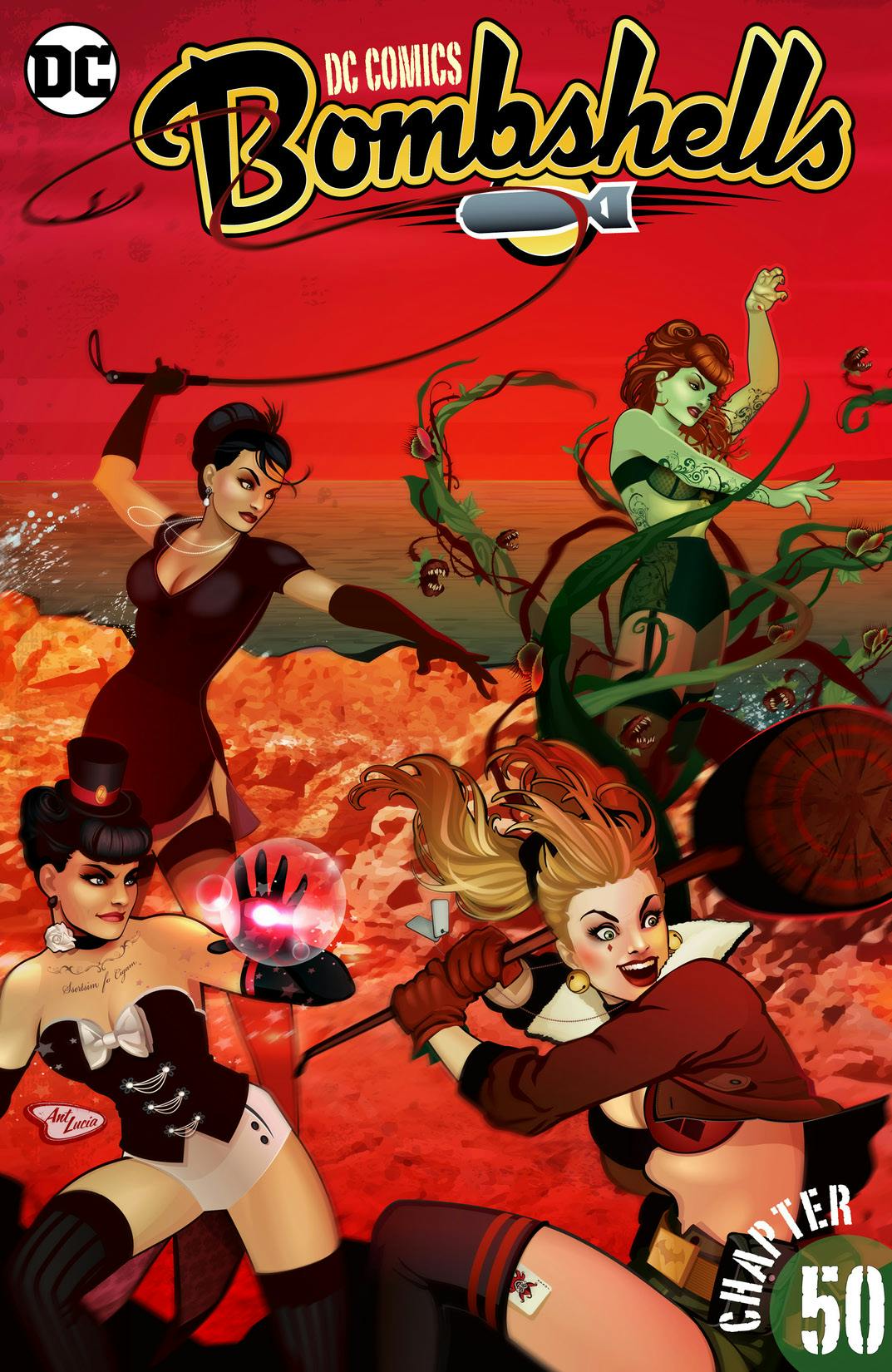 DC Comics: Bombshells #50 preview images