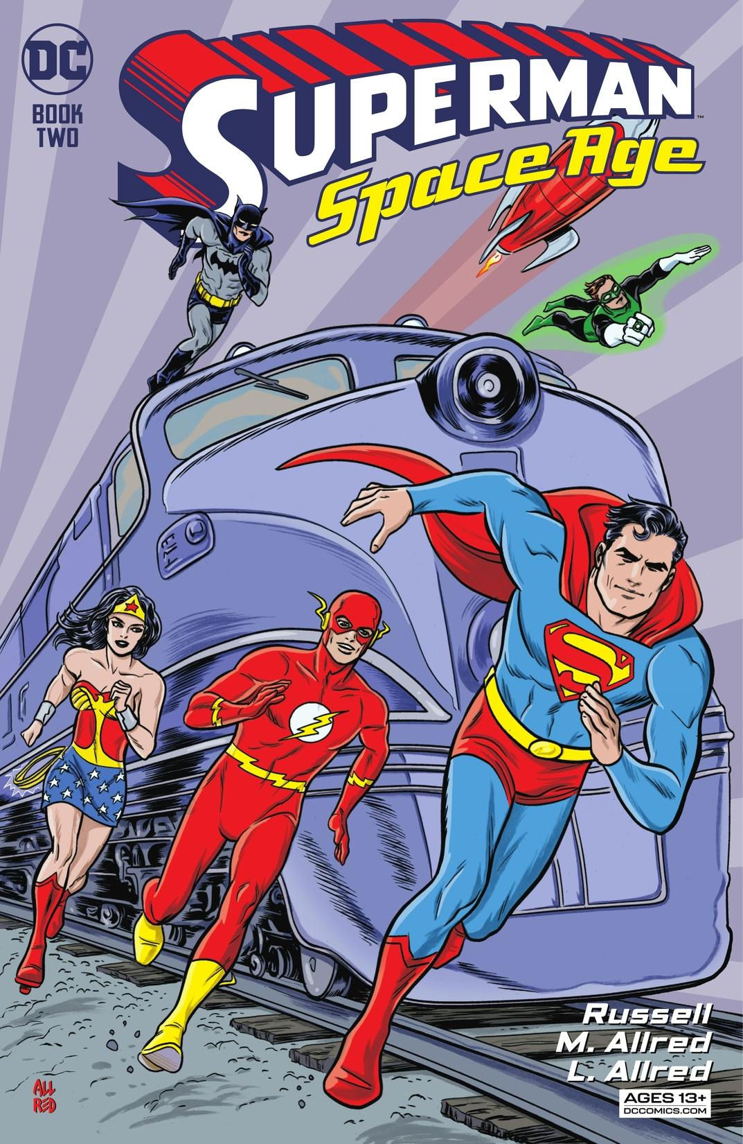 Superman: Space Age #2 preview images