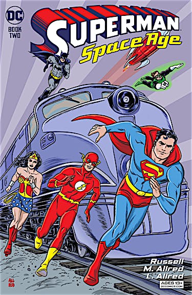Superman: Space Age #2 preview images