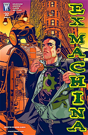 Ex Machina #32 preview images