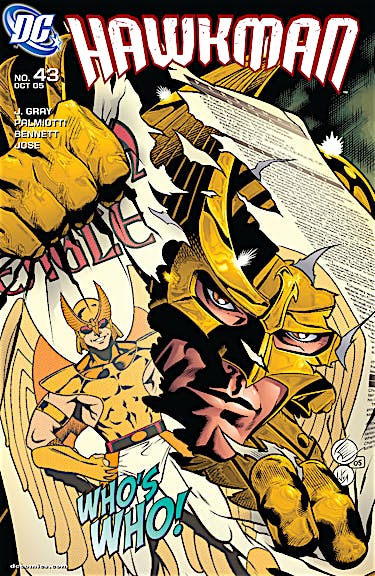 Hawkman (2002-) #43 preview images
