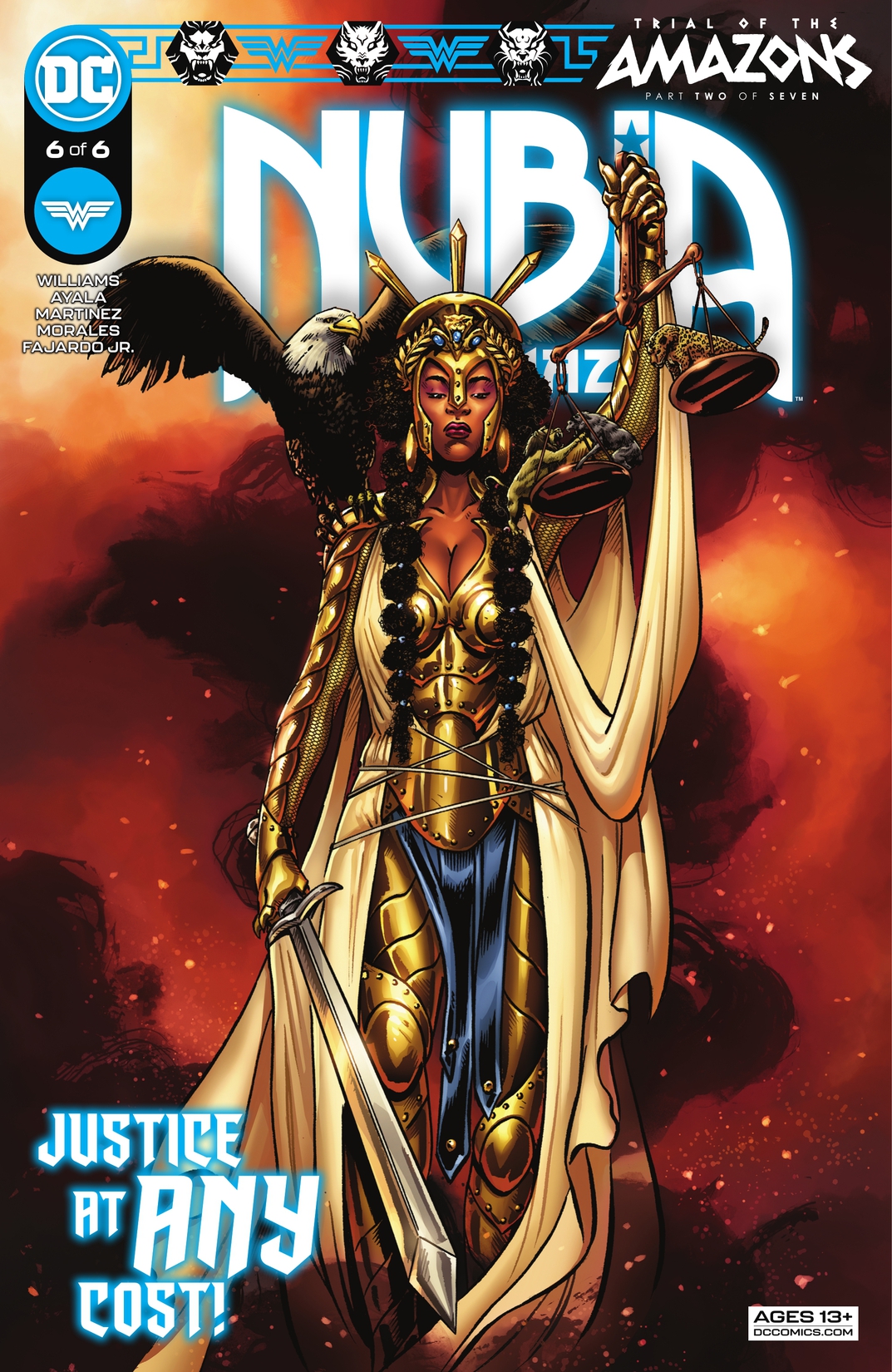 Nubia & the Amazons #6 preview images