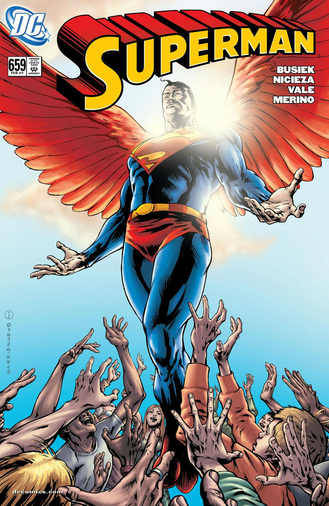 Superman (2006-) #659 preview images