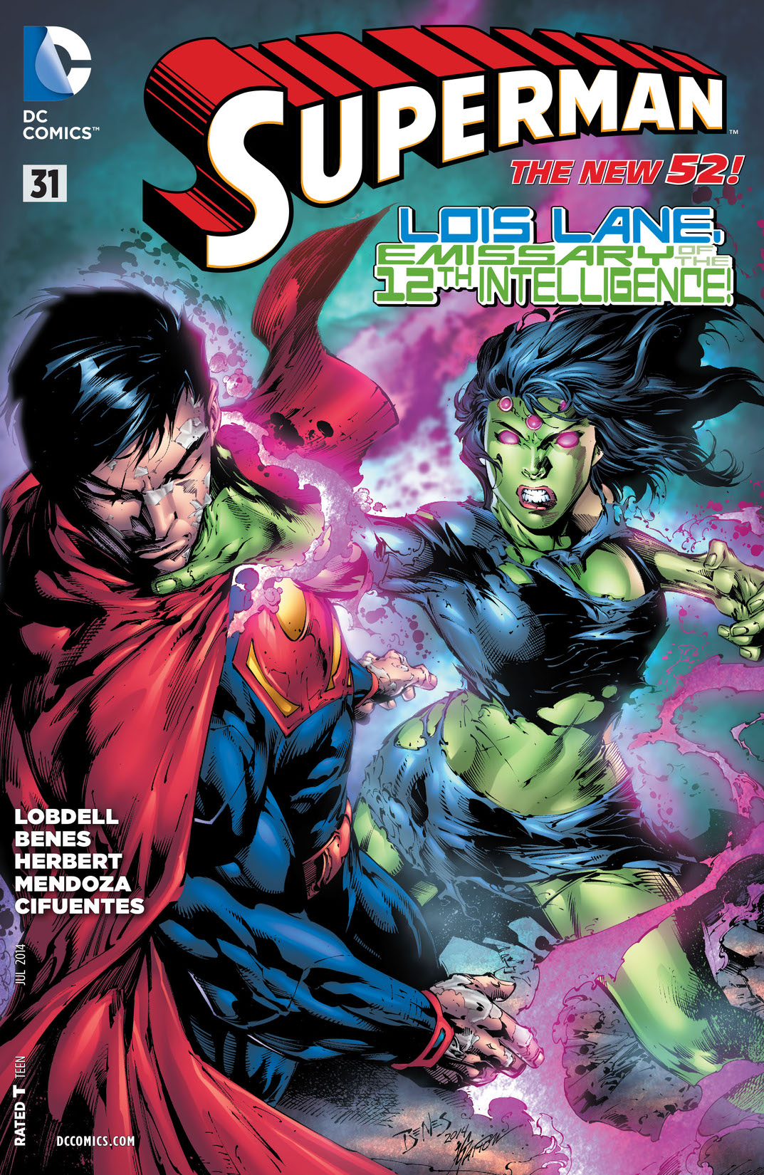 Superman (2011-) #31 preview images
