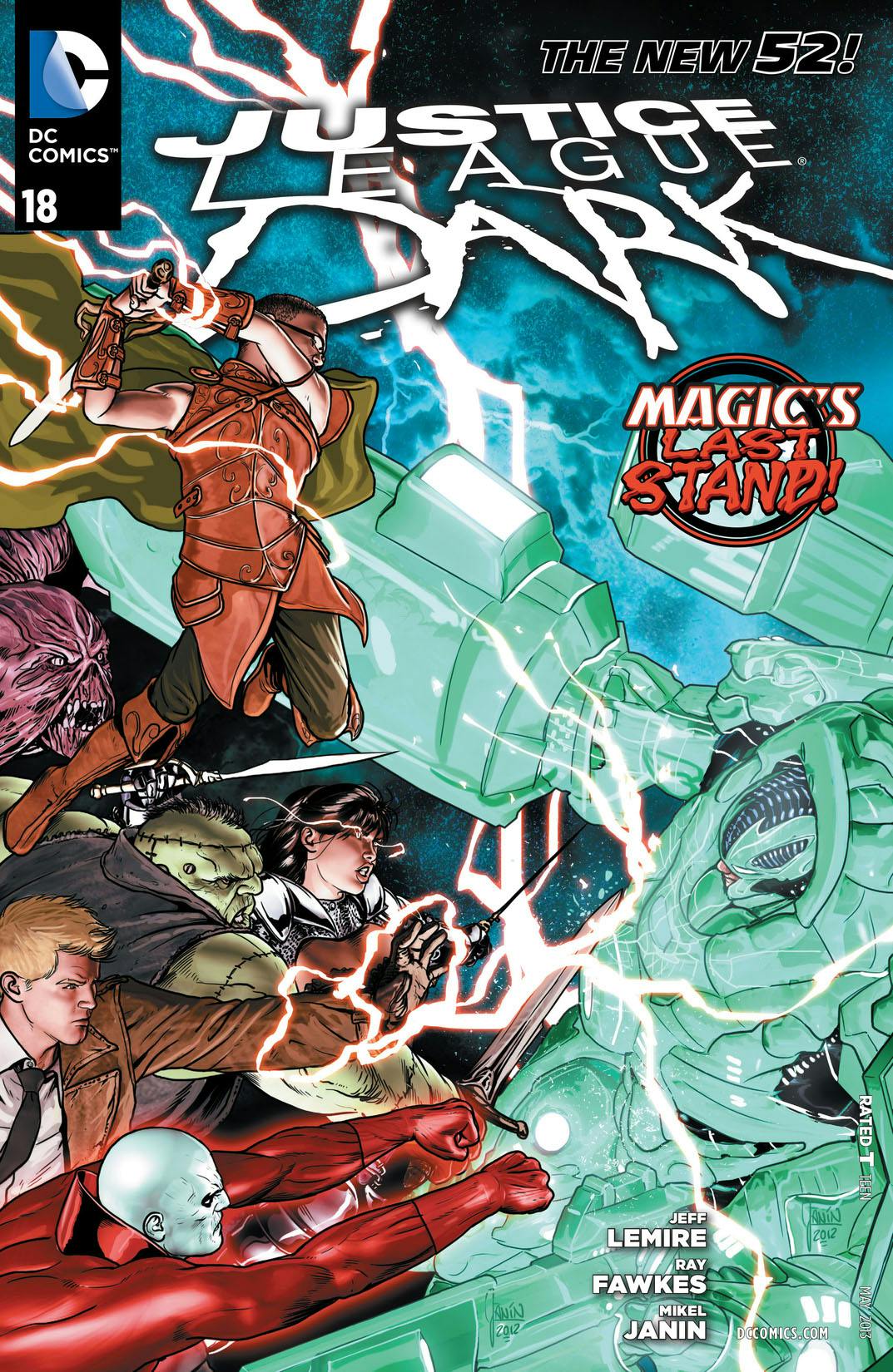 Justice League Dark (2011-) #18 preview images