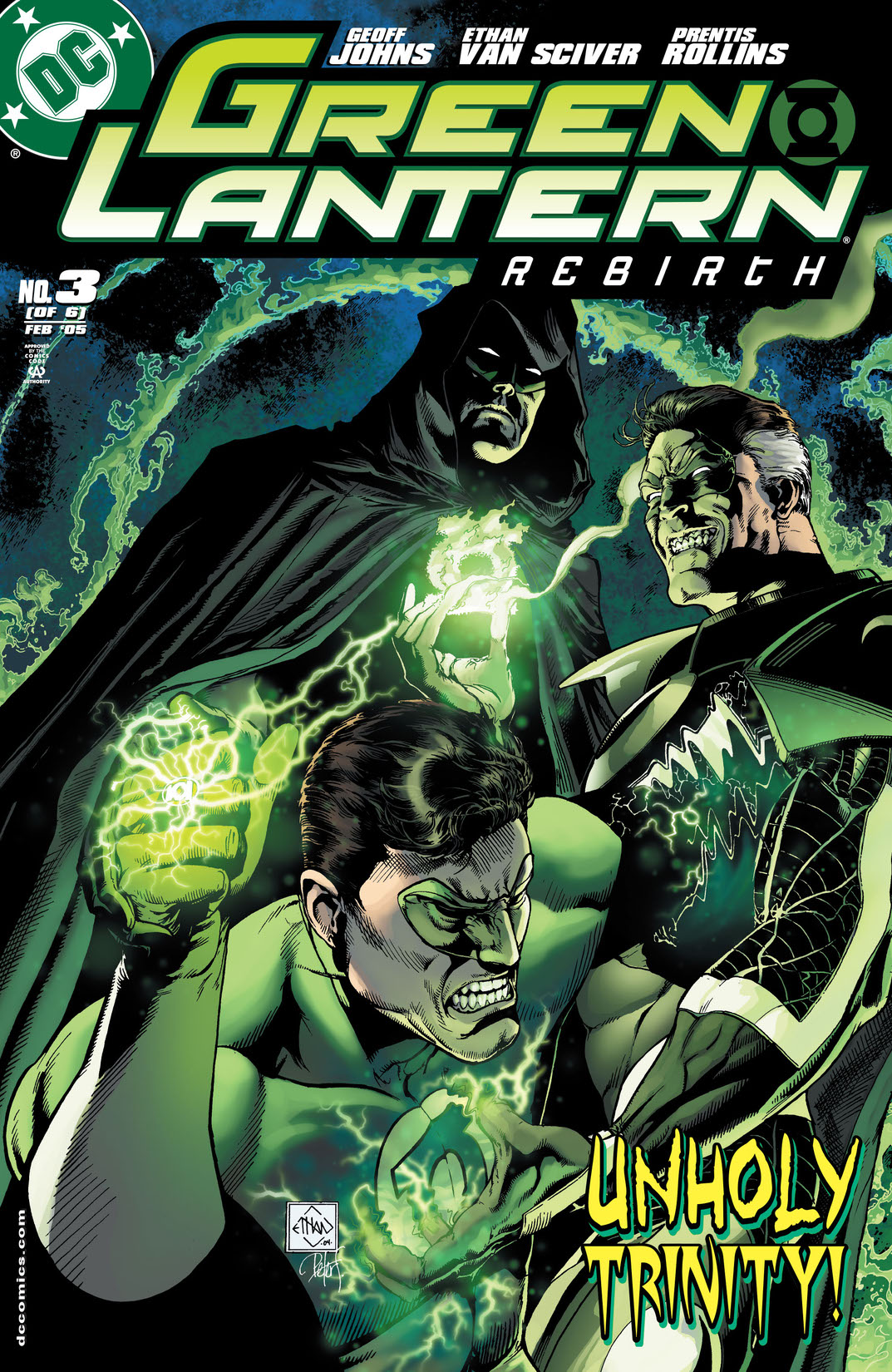 Green Lantern: Rebirth #3 preview images