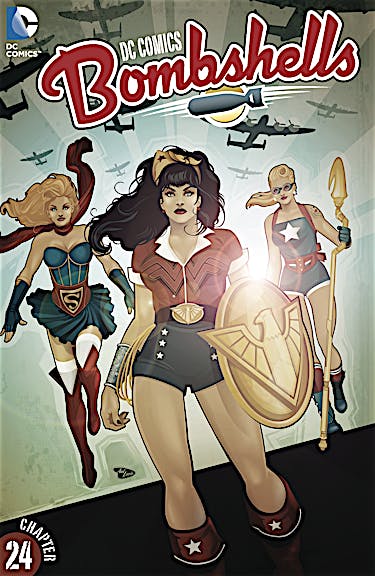 DC Comics: Bombshells #24 preview images