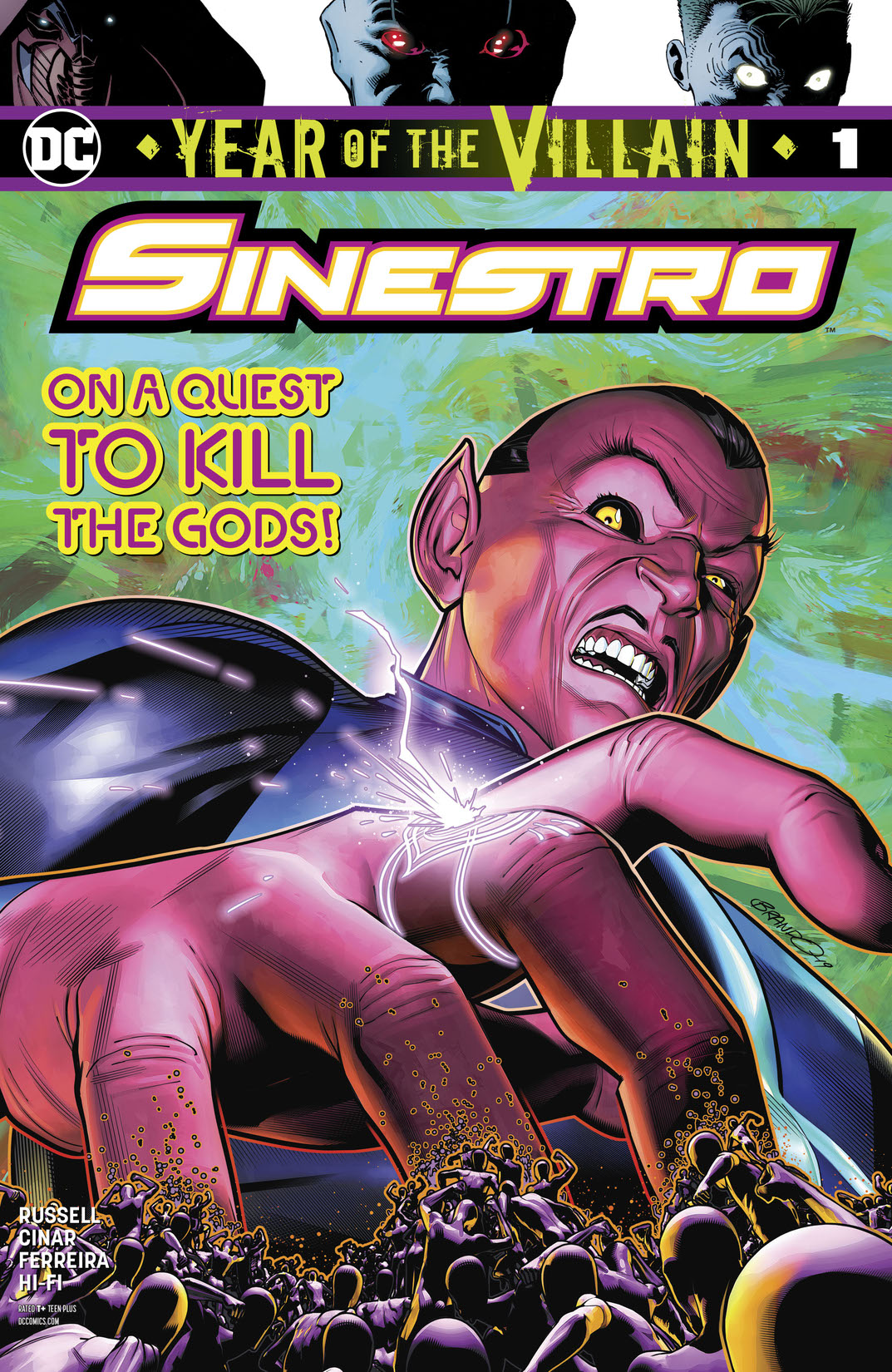 Sinestro: Year of the Villain #1 preview images