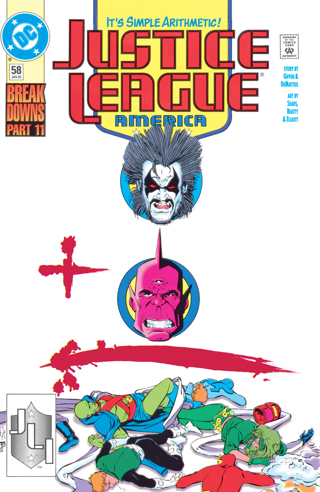 Justice League America (1987-1996) #58 preview images