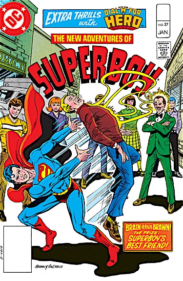 New Adventures of Superboy #37 preview images