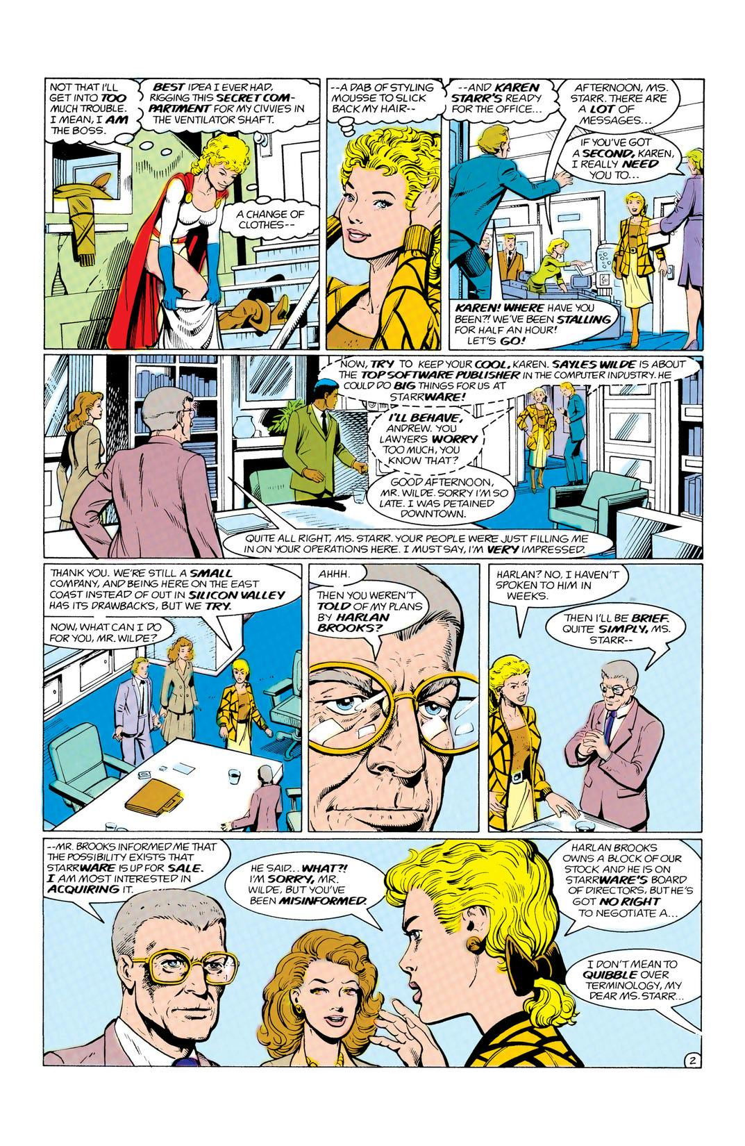 Power Girl (1988) series preview2