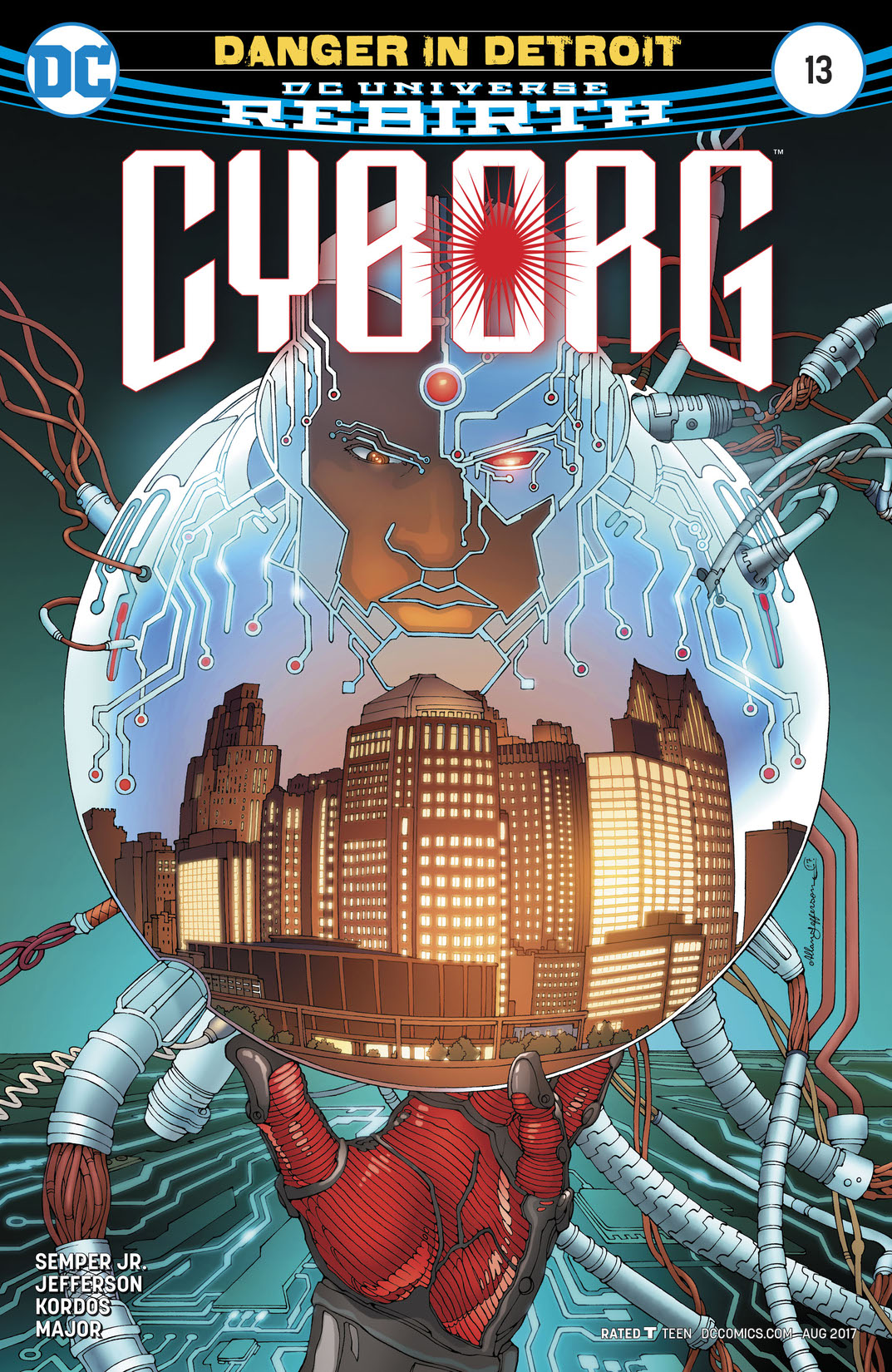 Cyborg (2016-) #13 preview images