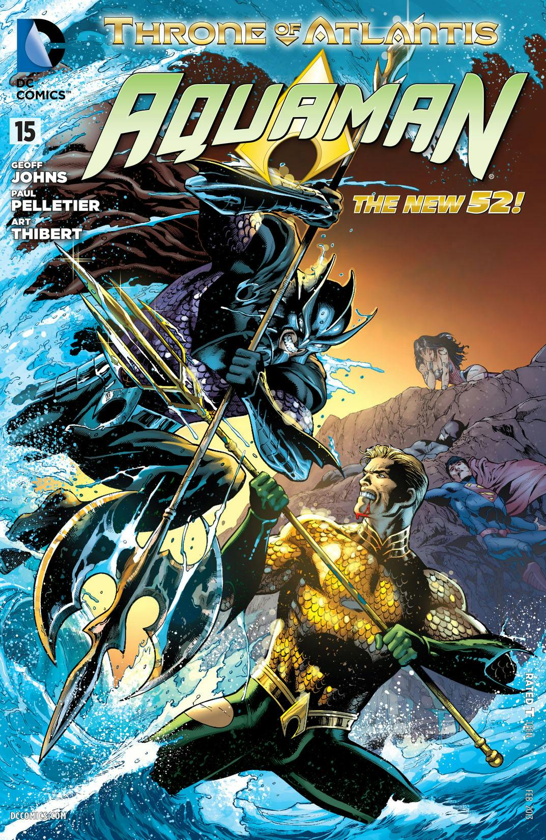 Aquaman (2011-) #15 preview images